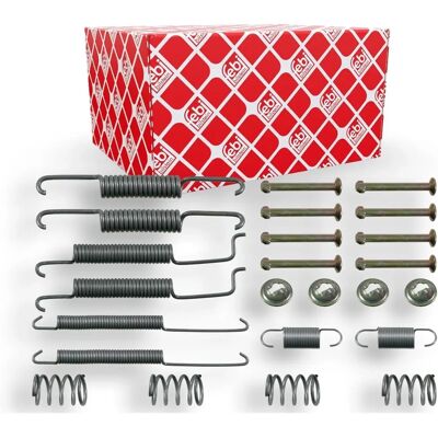 Kit de garnitures de frein FEBI BILSTEIN - Axe arrière VW, Audi, Seat Kit de garnitures de frein FEBI BILSTEIN - Axe arrière VW, Audi, Seat