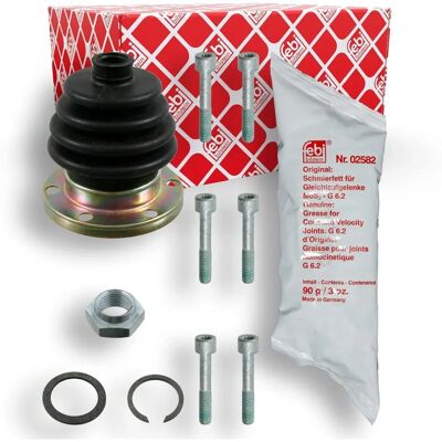 FEBI BILSTEIN husă de protecție pentru articulația CV - Compatibil cu VW Golf 2, Jetta 2, Polo I & II - Cauciuc durabil FEBI BILSTEIN husă de protecție pentru articulația CV - Compatibil cu VW Golf 2, Jetta 2, Polo I & II - Cauciuc durabil
