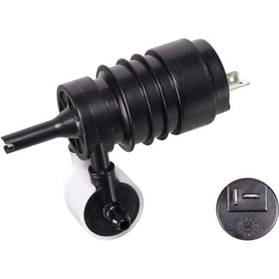 Bomba de líquido de limpeza do para-brisa - 12V Bomba dupla Bomba de líquido de limpeza do para-brisa - 12V Bomba dupla