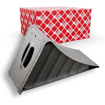 FEBI BILSTEIN 06930 Wheel Chock - Steel Zinc-Coated FEBI BILSTEIN 06930 Wheel Chock - Steel Zinc-Coated