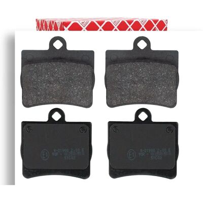 FEBI BILSTEIN 16152 Set plăcuțe de frână - Axul din spate - Mercedes-Benz FEBI BILSTEIN 16152 Set plăcuțe de frână - Axul din spate - Mercedes-Benz