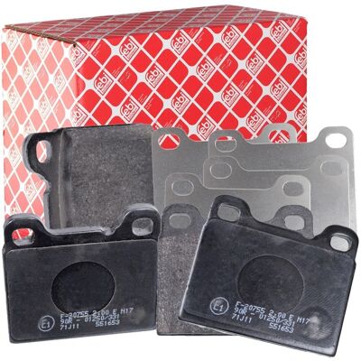 FEBI BILSTEIN Set de Plăcuțe de Frână Volvo - 4 Discuri FEBI BILSTEIN Set de Plăcuțe de Frână Volvo - 4 Discuri
