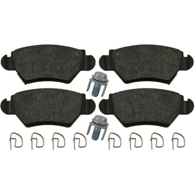 FEBI BILSTEIN Bremsbeläge - Hinterachse, 104,9mm, 42,7mm, 16,5mm - Bremsbelagsatz FEBI BILSTEIN Bremsbeläge - Hinterachse, 104,9mm, 42,7mm, 16,5mm - Bremsbelagsatz