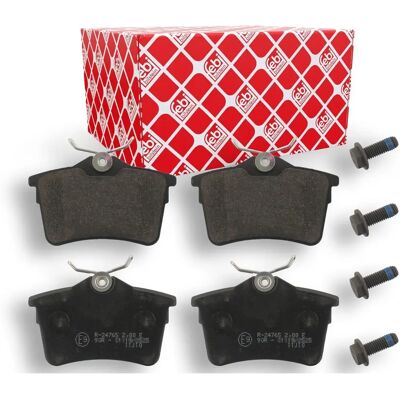 FEBI BILSTEIN Conjunto de pastilhas de freio traseiras FEBI BILSTEIN Conjunto de pastilhas de freio traseiras