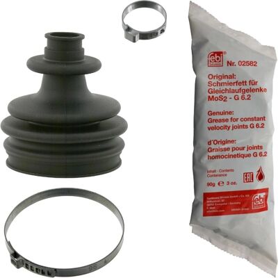FEBI BILSTEIN 17379 CV-Bootsæt - Gummi - Forhjul FEBI BILSTEIN 17379 CV-Bootsæt - Gummi - Forhjul