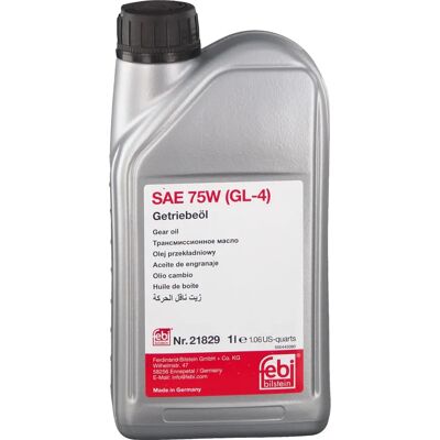 Febi Bilstein - 75w 1l - Huile de transmission manuelle & double embrayage Febi Bilstein - 75w 1l - Huile de transmission manuelle & double embrayage