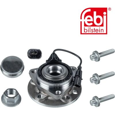 FEBI BILSTEIN Wheel Bearing Kit - Front Axle, Opel Fiat Saab Cadillac Vauxhall FEBI BILSTEIN Wheel Bearing Kit - Front Axle, Opel Fiat Saab Cadillac Vauxhall