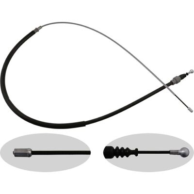 FEBI BILSTEIN 24412 Cable de Freno - Trasero Derecho/Izquierdo para Audi VW FEBI BILSTEIN 24412 Cable de Freno - Trasero Derecho/Izquierdo para Audi VW