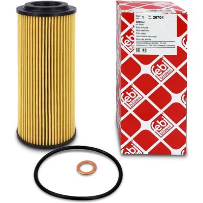 FEBI BILSTEIN Ölfilter - Modell 26704 - Für BMW E46 E60 E91 E90 E53 E61 E65 E66 E67 E83 E92 E71 E72 E64 FEBI BILSTEIN Ölfilter - Modell 26704 - Für BMW E46 E60 E91 E90 E53 E61 E65 E66 E67 E83 E92 E71 E72 E64