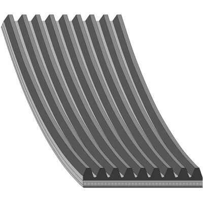 FEBI BILSTEIN 29087 - Poly-V rem, Tilbehørsrem, Ribbede trapezrem FEBI BILSTEIN 29087 - Poly-V rem, Tilbehørsrem, Ribbede trapezrem