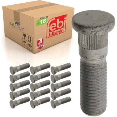 FEBI BILSTEIN Wheel Bolt - M12 x 1.5 - Steel - Fits Ford Mazda FEBI BILSTEIN Wheel Bolt - M12 x 1.5 - Steel - Fits Ford Mazda