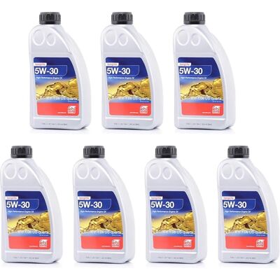 FEBI BILSTEIN - 07510002545 - Longlife 5W-30 Motor Oil for VW, Audi, Mercedes-Benz FEBI BILSTEIN - 07510002545 - Longlife 5W-30 Motor Oil for VW, Audi, Mercedes-Benz
