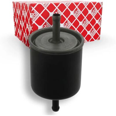 Filtre à carburant FEBI BILSTEIN - Opel, Nissan, Ford - 117,5mm, Boîtier en Métal Filtre à carburant FEBI BILSTEIN - Opel, Nissan, Ford - 117,5mm, Boîtier en Métal