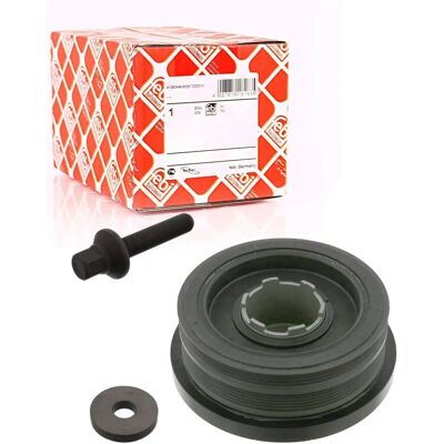 FEBI BILSTEIN Riemenscheibe - Kurbelwelle, BMW, 172/195mm, 4PK+6PK FEBI BILSTEIN Riemenscheibe - Kurbelwelle, BMW, 172/195mm, 4PK+6PK