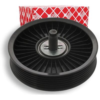 FEBI BILSTEIN Idler Pulley - Plast, 6 Rillor, 26.5mm Bredde FEBI BILSTEIN Idler Pulley - Plast, 6 Rillor, 26.5mm Bredde