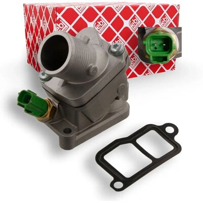 FEBI BILSTEIN 34850 Termostat - Temperatura początkowa 90°C - Odlewany aluminium - 2 połączenia - Z czujnikiem - Z obudową - Termostat FEBI BILSTEIN 34850 Termostat - Temperatura początkowa 90°C - Odlewany aluminium - 2 połączenia - Z czujnikiem - Z obudową - Termostat