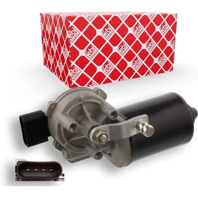 Förarens vindrutetorkarmotor Febi Bilstein - 12V - 4 stift - Lätt - Audi VW Skoda Seat Förarens vindrutetorkarmotor Febi Bilstein - 12V - 4 stift - Lätt - Audi VW Skoda Seat