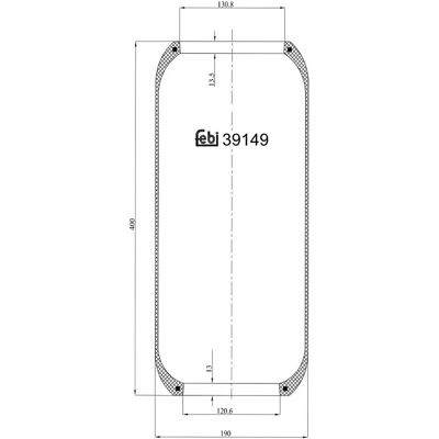 FEBI BILSTEIN 39149 Jousisuojus - Jousitus FEBI BILSTEIN 39149 Jousisuojus - Jousitus