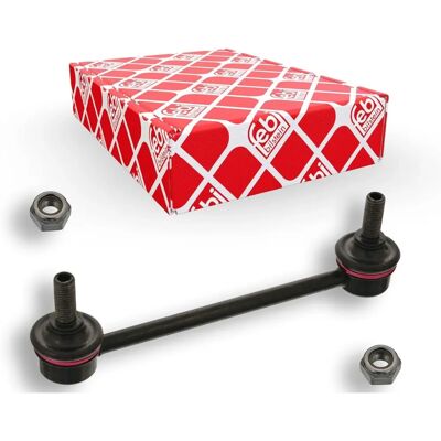 FEBI BILSTEIN 42381 Stabilisatorstang - Hinterachse, Schwarz Stahl FEBI BILSTEIN 42381 Stabilisatorstang - Hinterachse, Schwarz Stahl