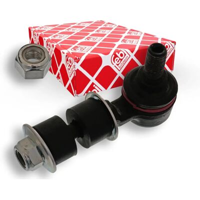 Febi Bilstein Stabilisatorstange - M12 x 1,25, 85mm, Stahl, Schwarz - Stabilager für Ford Nissan Febi Bilstein Stabilisatorstange - M12 x 1,25, 85mm, Stahl, Schwarz - Stabilager für Ford Nissan
