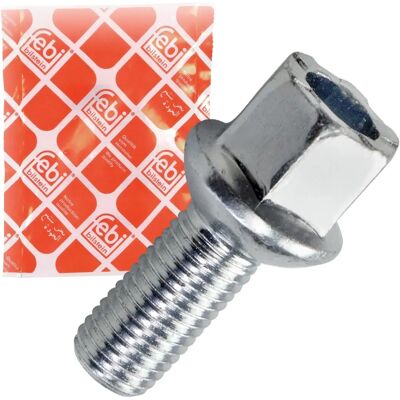 FEBI BILSTEIN Hjulbult - M12 x 1.5, Zink, Stål, 45.5mm FEBI BILSTEIN Hjulbult - M12 x 1.5, Zink, Stål, 45.5mm
