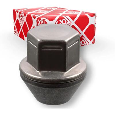 Febi Bilstein hjulmutter - M12 x 1,5 - Hexagonalt - Kromad - Passar för Ford, Volvo - Hjultyp Febi Bilstein hjulmutter - M12 x 1,5 - Hexagonalt - Kromad - Passar för Ford, Volvo - Hjultyp