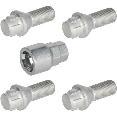 Febi Wheel Bolt - M14 x 1.25 - 51mm - Steel - Lockable - Conical Seat - Wheel Fastener Febi Wheel Bolt - M14 x 1.25 - 51mm - Steel - Lockable - Conical Seat - Wheel Fastener