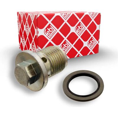 Febi Ölablassschraube - M18 x 1,5 - Zinkbeschichtet - Opel Fiat Alfa Romeo Febi Ölablassschraube - M18 x 1,5 - Zinkbeschichtet - Opel Fiat Alfa Romeo