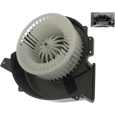 Motor ventilator interior Febi Bilstein - Audi A2, Seat Ibiza - 174mm, 12V, Conducere pe stânga Motor ventilator interior Febi Bilstein - Audi A2, Seat Ibiza - 174mm, 12V, Conducere pe stânga