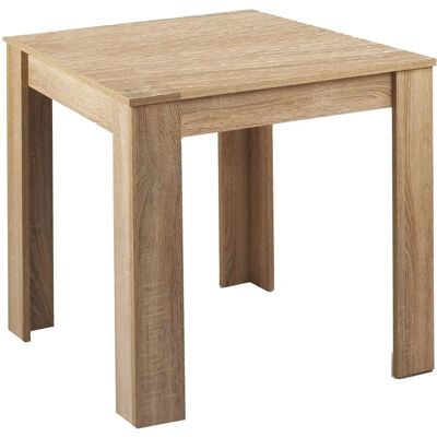 HOMEXPERTS Nick Table à Manger - Carré/Rectangulaire - 80cm de large - Publicité HOMEXPERTS Nick Table à Manger - Carré/Rectangulaire - 80cm de large - Publicité