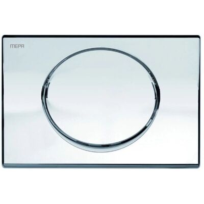 MEPA Ellipse Plaque de commande - Démarrage/Arrêt - Chrome - Publicité MEPA Ellipse Plaque de commande - Démarrage/Arrêt - Chrome - Publicité