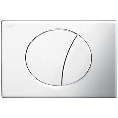 MEPA Sun 421668 Double chasse Chrome - Plaque d'actionnement - Publicité MEPA Sun 421668 Double chasse Chrome - Plaque d'actionnement - Publicité