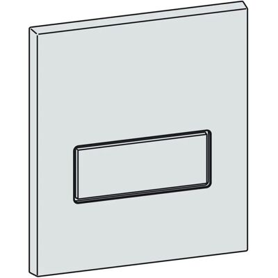 MEPA - Orbit - Chrom-Glanz - Kunststoff - Urinal flush plate MEPA - Orbit - Chrom-Glanz - Kunststoff - Urinal flush plate