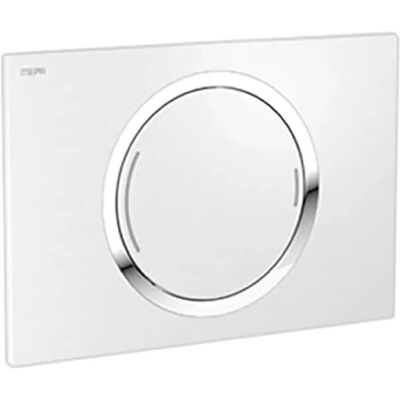 MEPA Zero - Wit - Twee spoelvolumes - Bedienplaat MEPA Zero - Wit - Twee spoelvolumes - Bedienplaat