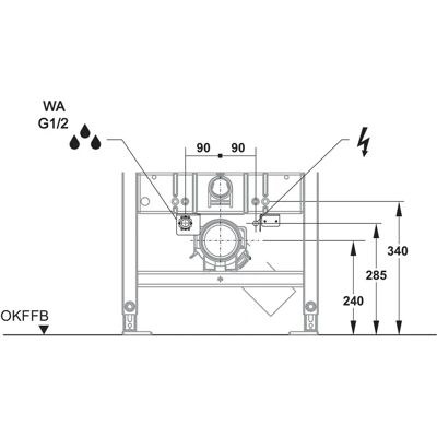 MEPA VariVIT Accessoires voor WC-aansluiting - WC SensoWash MEPA VariVIT Accessoires voor WC-aansluiting - WC SensoWash