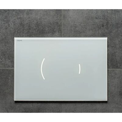 MEPAzero Lumo Bedienplaat - Sensor, Dubbele spoel, Wit MEPAzero Lumo Bedienplaat - Sensor, Dubbele spoel, Wit