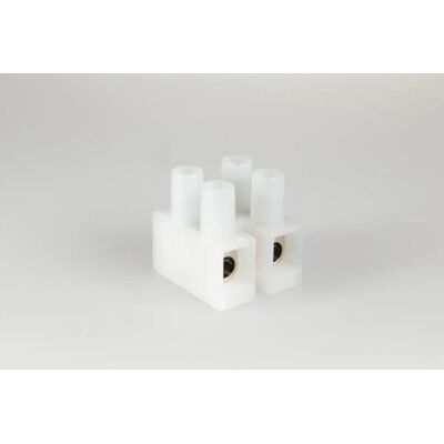 Adels 127102 Terminal de bloques - 2 polos, 10mm², Natural Adels 127102 Terminal de bloques - 2 polos, 10mm², Natural