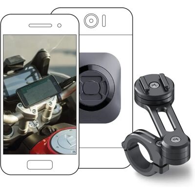 Pack Universel Support Téléphone Moto SP Connect - Noir - Unisexe - Publicité Pack Universel Support Téléphone Moto SP Connect - Noir - Unisexe - Publicité