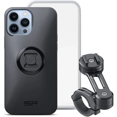 Kit de soporte y montaje para moto Sp Connect negro para iPhone 13 Pro Max Kit de soporte y montaje para moto Sp Connect negro para iPhone 13 Pro Max