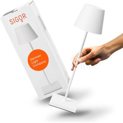 Sigor NUINDIE 38cm Lampe de table - IP54, Dimmable Tactile - Publicité Sigor NUINDIE 38cm Lampe de table - IP54, Dimmable Tactile - Publicité