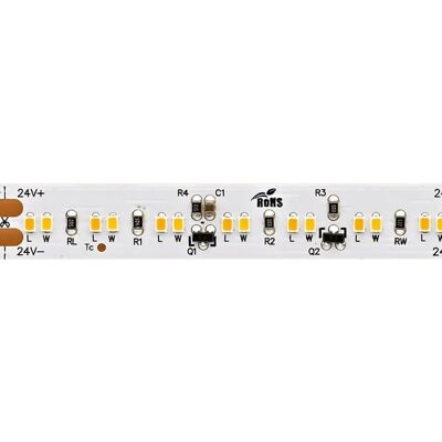 Ruban LED Sigor 8,6W/m dimmable 3000-2300K 5m 224 LED IP20 24V 570lm RA90 - Publicité Ruban LED Sigor 8,6W/m dimmable 3000-2300K 5m 224 LED IP20 24V 570lm RA90 - Publicité