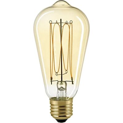 SIGOR - LED Filament Edison Slim - Gold - Ampoule LED SIGOR - LED Filament Edison Slim - Gold - Ampoule LED
