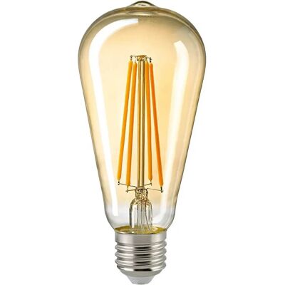 Sigor 7W Rustika Filament Or E27 - Ampoule Sigor 7W Rustika Filament Or E27 - Ampoule
