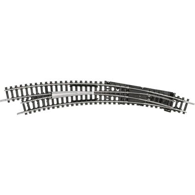 MiniTrix N Gauge 30° links gebogen wissel MiniTrix N Gauge 30° links gebogen wissel