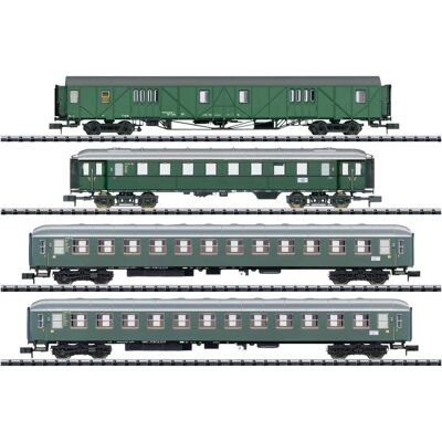 MiniTrix 18714 N Personenwagen-Set - 4er MiniTrix 18714 N Personenwagen-Set - 4er
