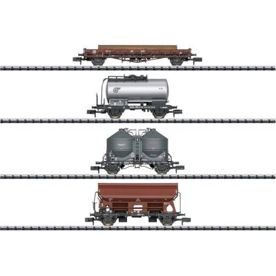 MiniTrix 18722 N Fragtkøretøj Sæt - Modeljernbanevogne MiniTrix 18722 N Fragtkøretøj Sæt - Modeljernbanevogne