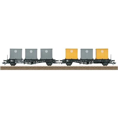 Trix 24161 Behälter-Transportwagen - DB H0 Modell Trix 24161 Behälter-Transportwagen - DB H0 Modell