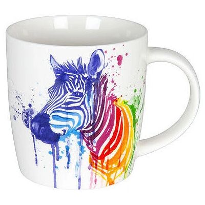 Könitz - Watercoloured Animals - Multicolour - Zebra - Becher Könitz - Watercoloured Animals - Multicolour - Zebra - Becher