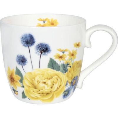 Könitz Porzellan Gardening - Gelbe Rosen Tasse - Cup Könitz Porzellan Gardening - Gelbe Rosen Tasse - Cup