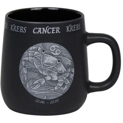 KONITZ - Zodiacs Cancer 400ml - Μαύρο - Κούπα KONITZ - Zodiacs Cancer 400ml - Μαύρο - Κούπα